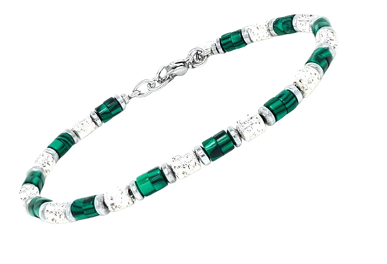 Bracelet H2on Man Bracciali in Steel Malachite HO163-4 - HO163-4